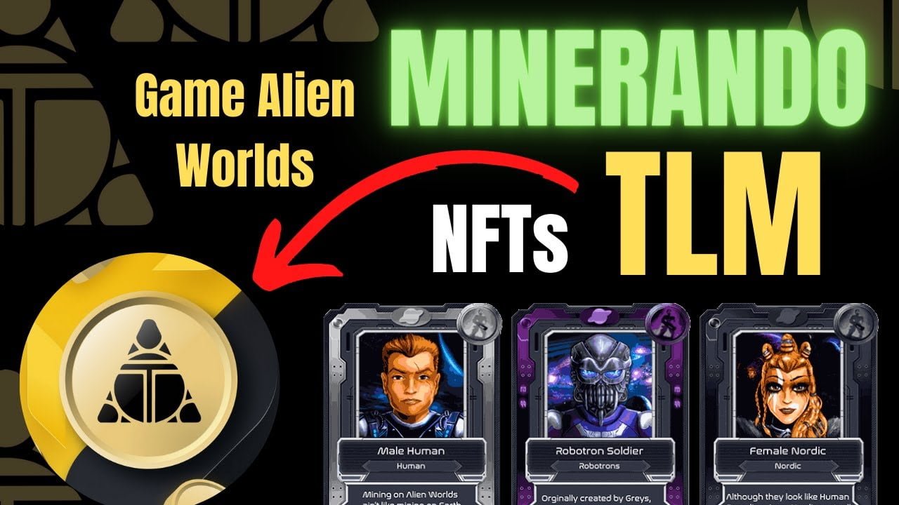 Ganhe Tokens Tlm Jogando Alien Worlds Altos Ganhos Ao Minerar O Token Tlm Em Alien Worlds