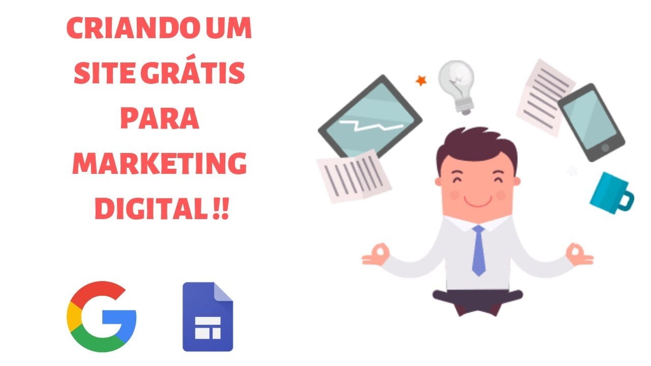 Como fazer um SITE totalmente GRÁTIS e ganhar dinheiro com MARKETING digital