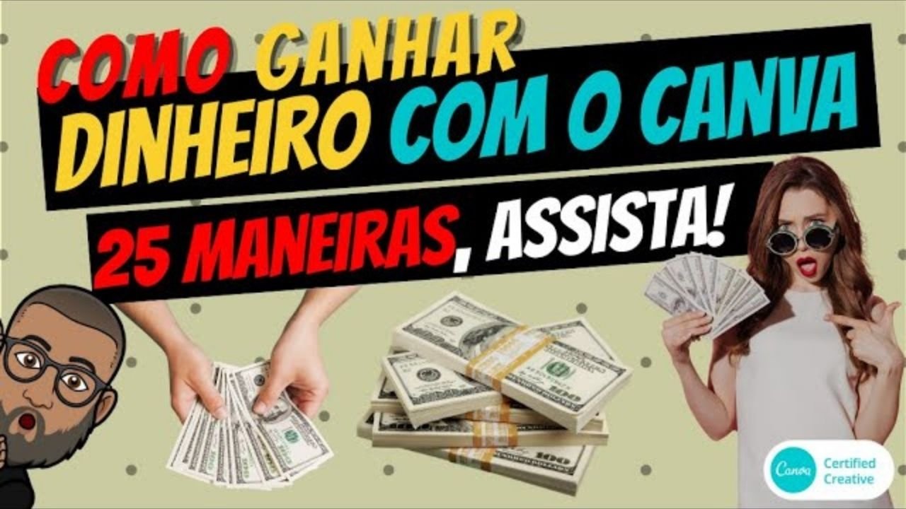 Como GANHAR DINHEIRO com o Canva